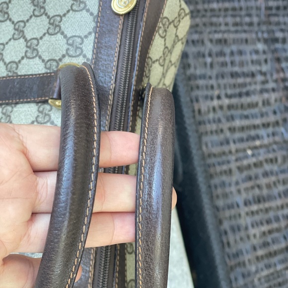 Authentic Gucci Vintage Boston Bag Sherry Line - Picture 3 of 13